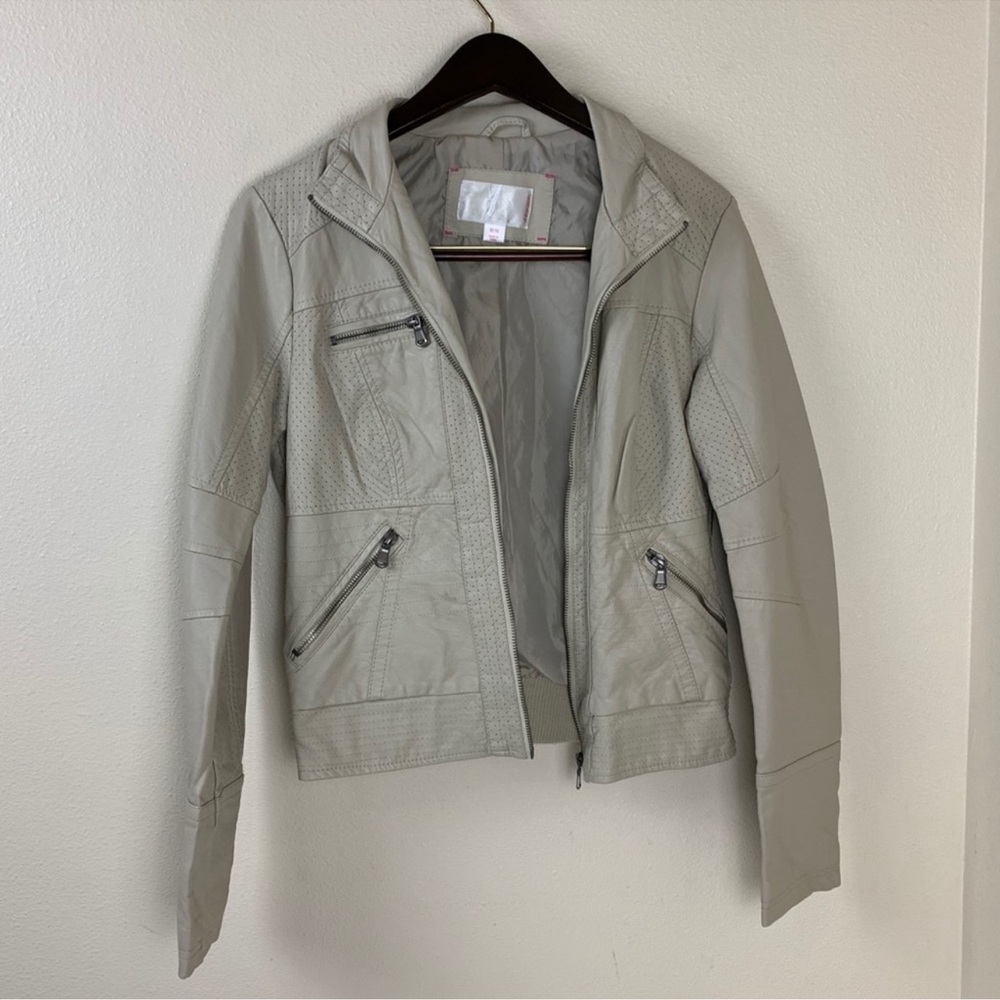 Xhilaration Girls Faux Leather Moto Jacket M | Edgy Demon Hunter Vibes